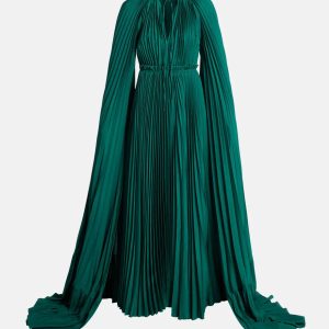 Zaria Cape Evening Gown