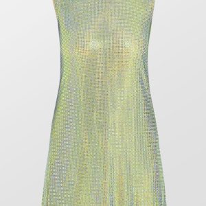 A-Line Sleeveless Mini Dress