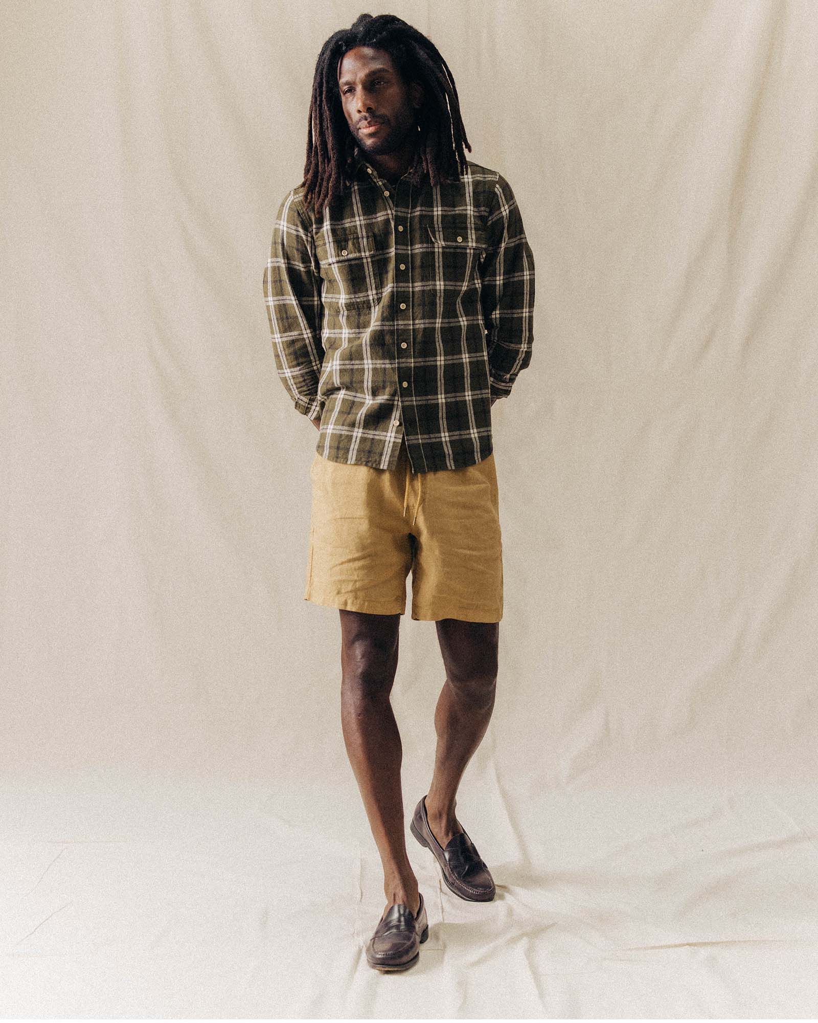 The Apres Short in Wheat Hemp - Image 2