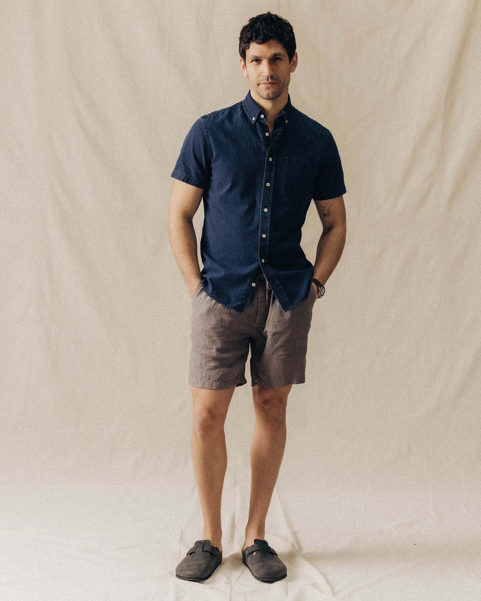 The Apres Short in Canteen Hemp - Image 2