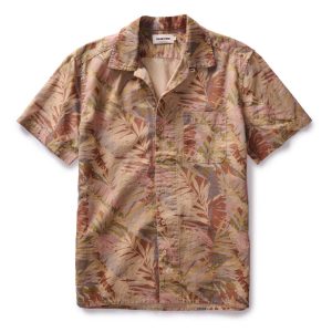 The Hawthorne Shirt in Tea Desert Palm
