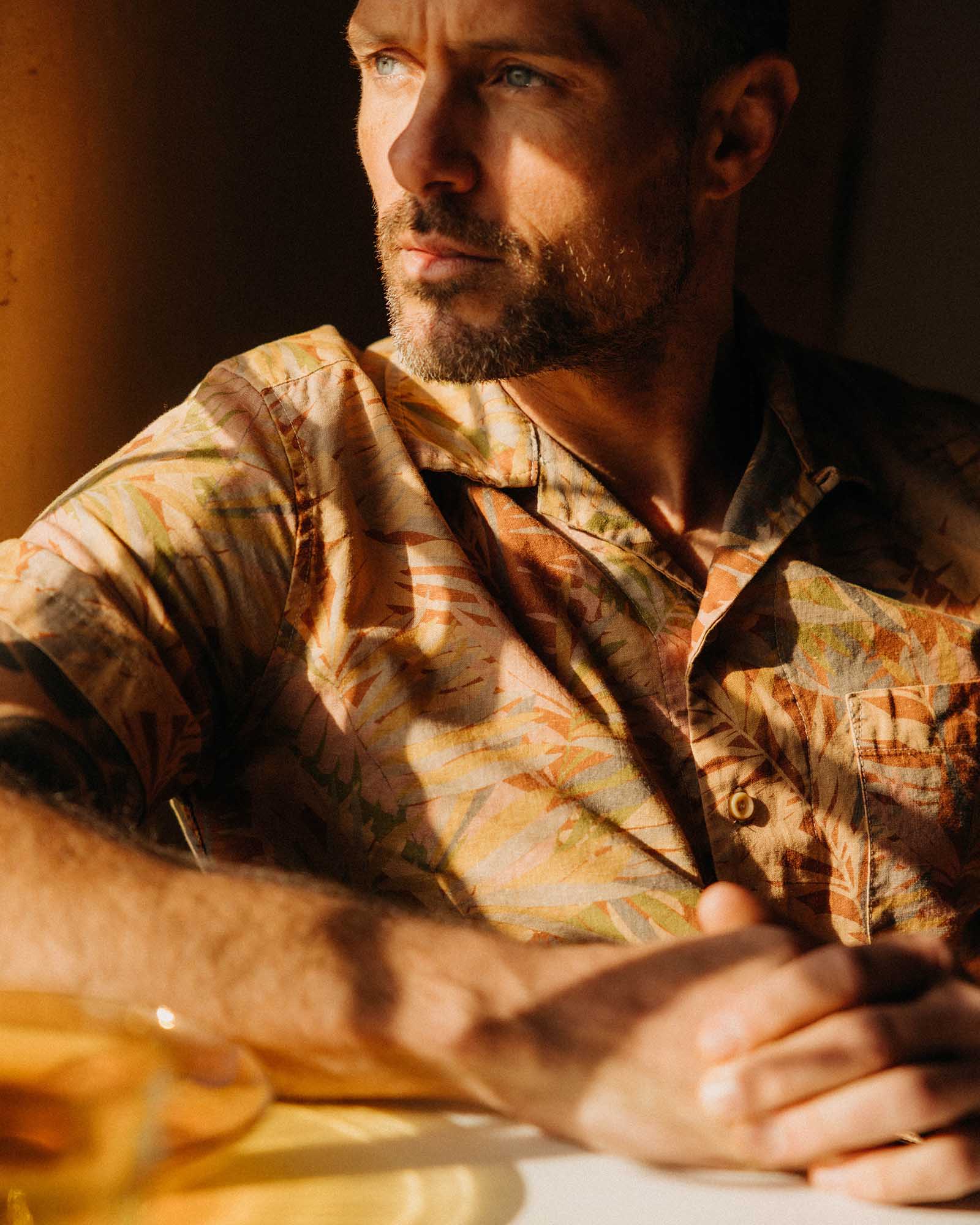 The Hawthorne Shirt in Tea Desert Palm - Image 2