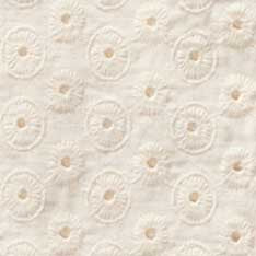 The Hawthorne Shirt in Vintage White Embroidered Eyelet - Image 9