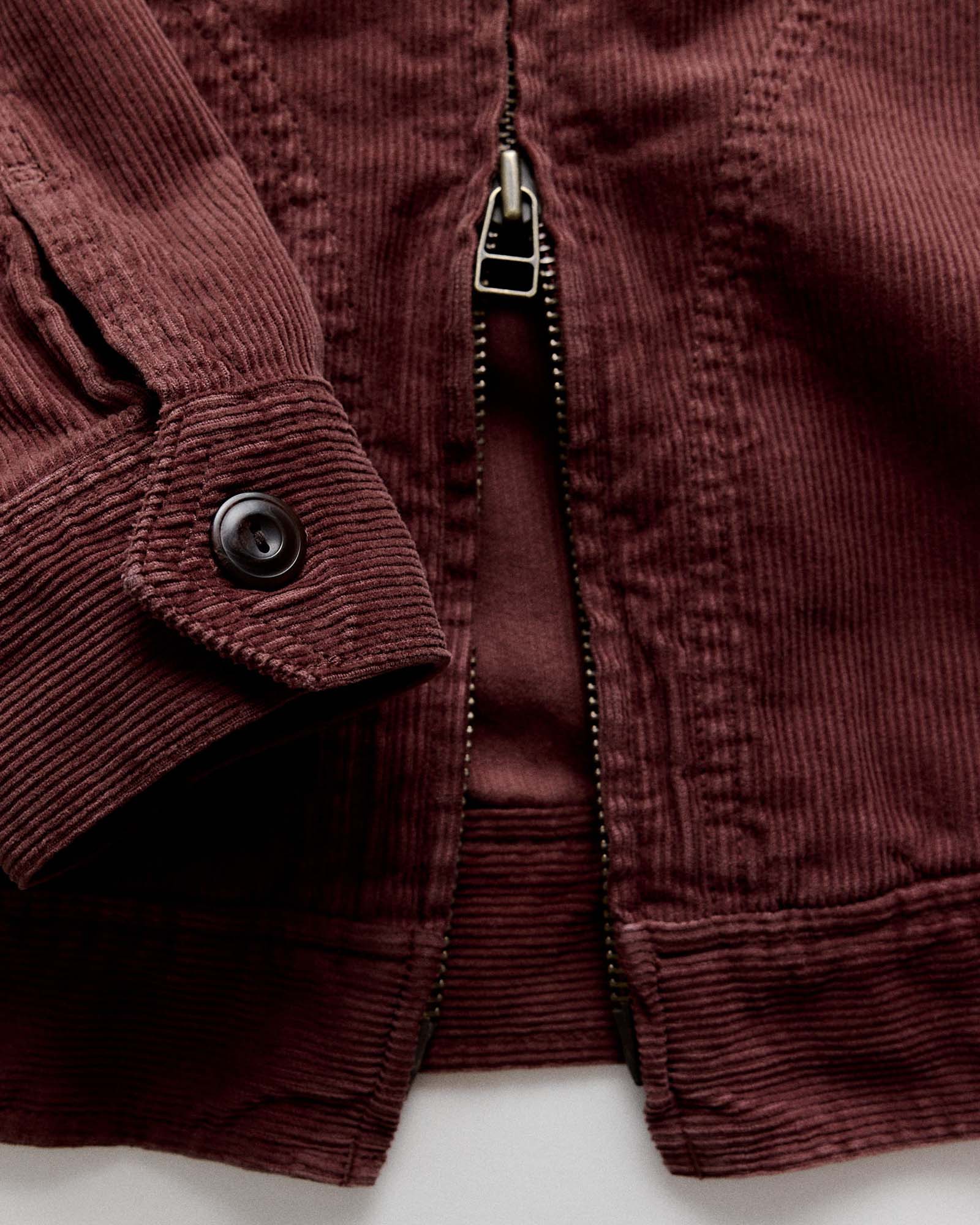 The Piston Jacket in Dried Cherry Corduroy - Image 7
