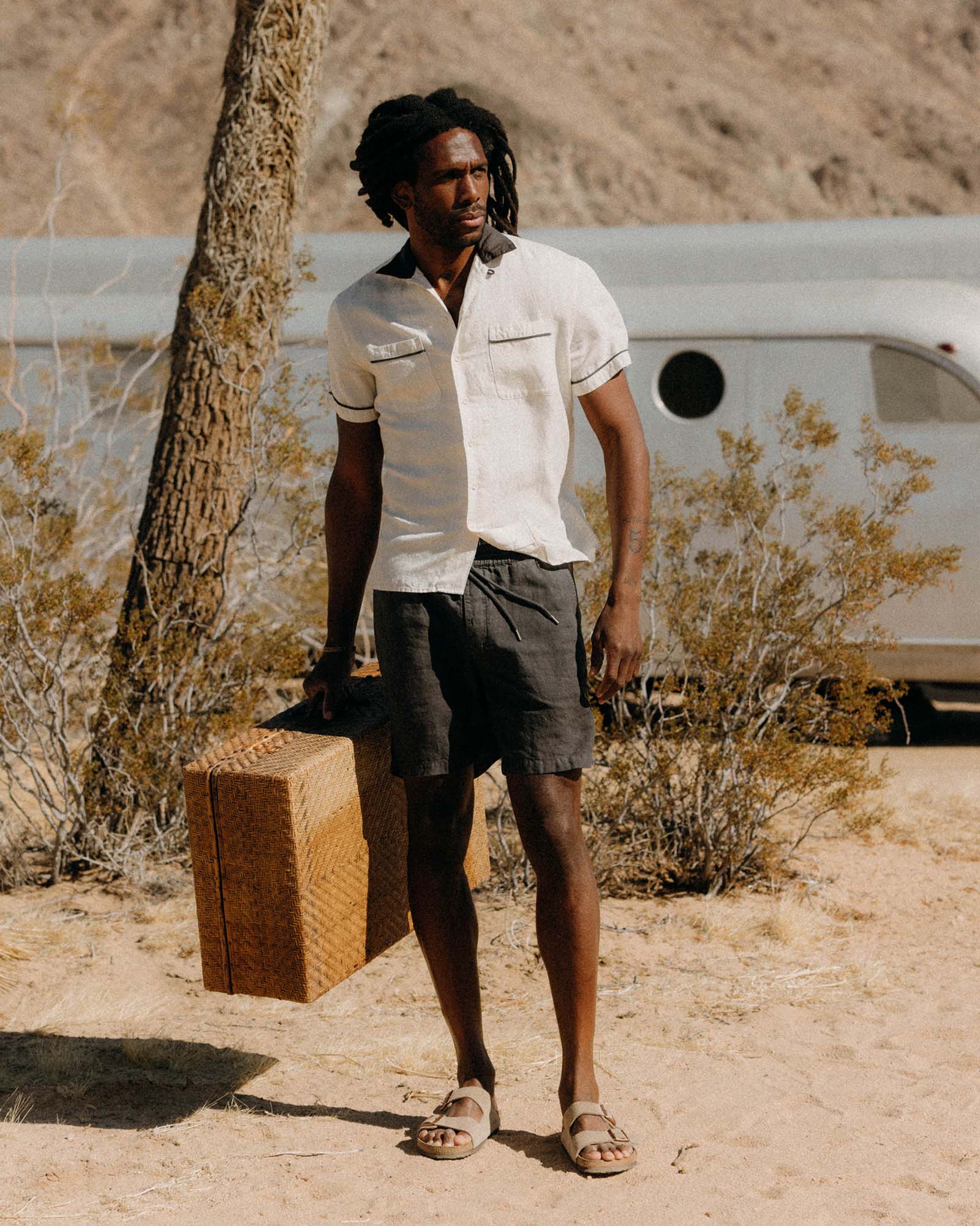 The Weber Shirt in Vintage White - Image 2